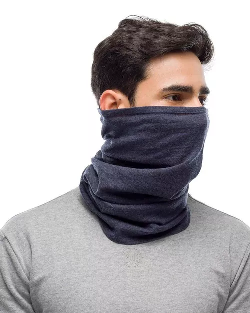 купить Одежда для спорта Buff Caciula-Fular Merino Wool Midweight Night Blue Melange в Кишинёве 