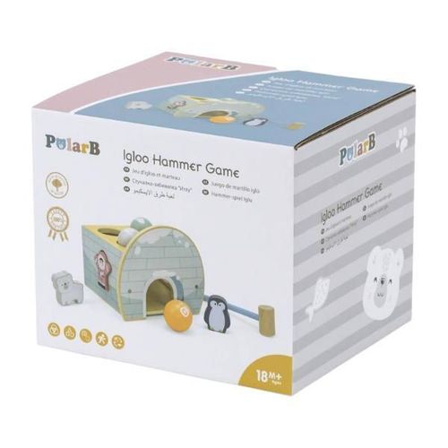 купить Игрушка PolarB 44097 Jucărie-ciocănitoare Igloo в Кишинёве 