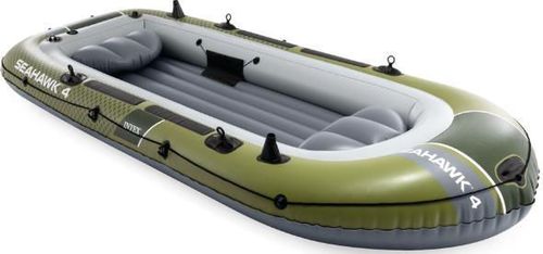 cumpără Barcă gonflabilă Intex 66334 Seahawk 4, cu vâsle și pompă, 351x145x48cm, max.480kg în Chișinău 