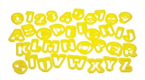 купить Набор для творчества miscellaneous KCLMALPHCUT36 Set de 36 forme Alpha-Numeric, (en) в Кишинёве 