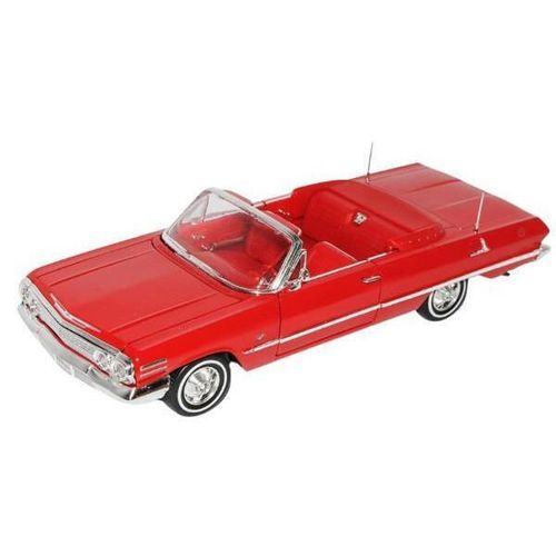 купить Машина Welly 22434 1963 CHEVROLET IMPALA 1:24 (de colecție) в Кишинёве 