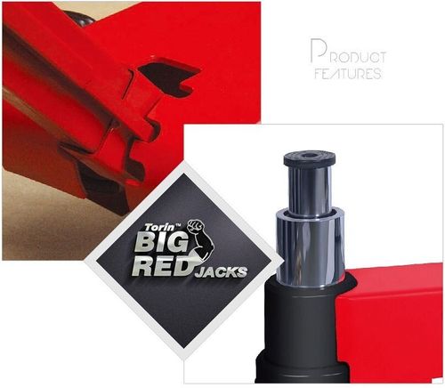 купить Домкрат Torin TRA40-2AL, пневмогидравлический, 40/20т. (170-422мм.) в Кишинёве 