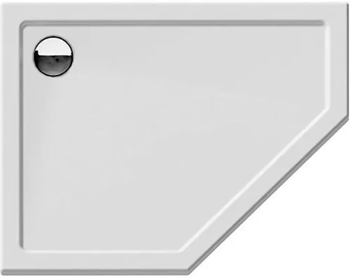 купить Душевой поддон New Trendy New Azura Pentagonal 100x80x15/L B-0416 в Кишинёве 