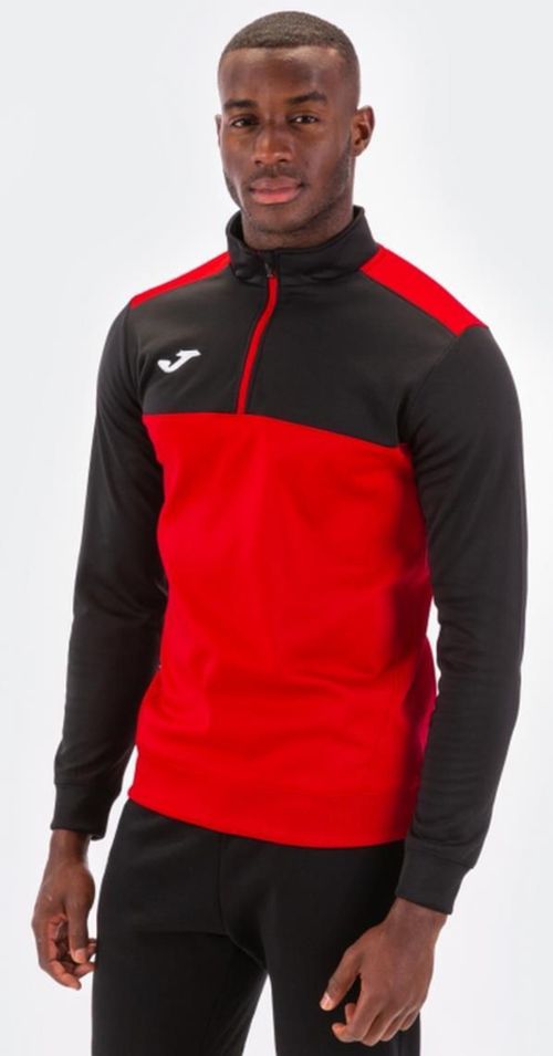 купить Одежда для спорта Joma Sweatshirt With Zip Winner Red-Black (M) 100947.601 в Кишинёве 