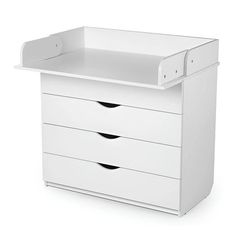 купить Комод-пеленатор PernaMea HappyBaby Standart 800x920 DSP alb (BY.117060) в Кишинёве 