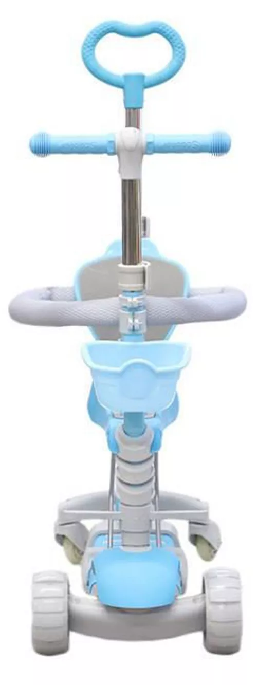 купить Самокат New World HBC010 Trotineta pentru copii 5in1, albastru, 61612 в Кишинёве 