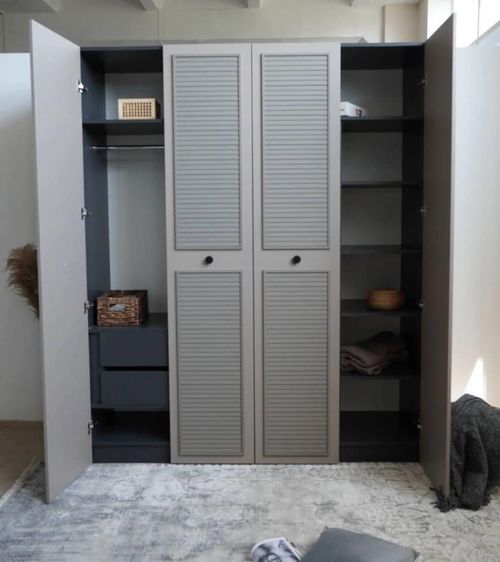 cumpără Dulap Fabrik Home Balton Антрацит/Глиняный серый în Chișinău 