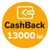 Certificat - cadou Maximum CashBack 13000