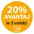 Certificat - cadou Maximum 20% avantaj la2 unități