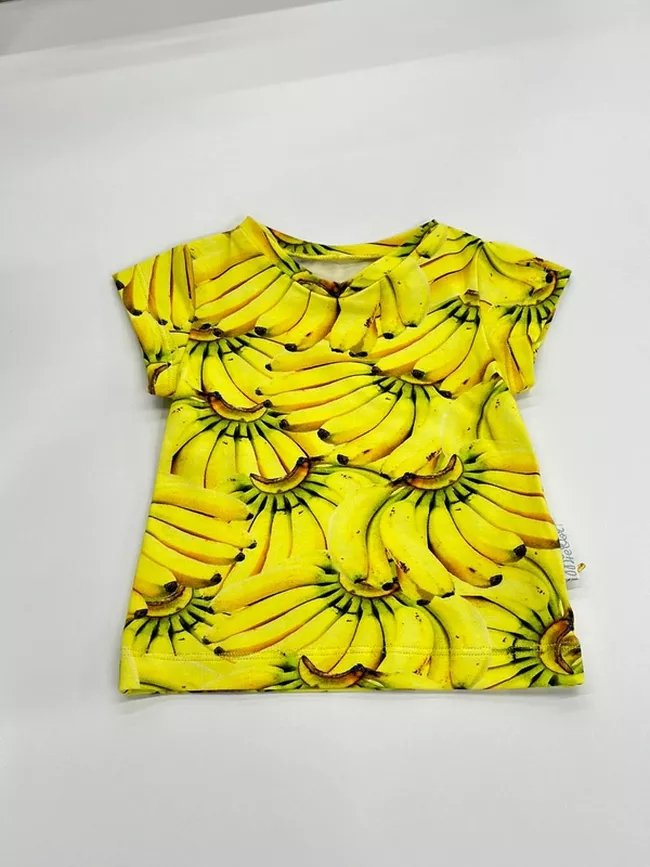.Tricou print banane